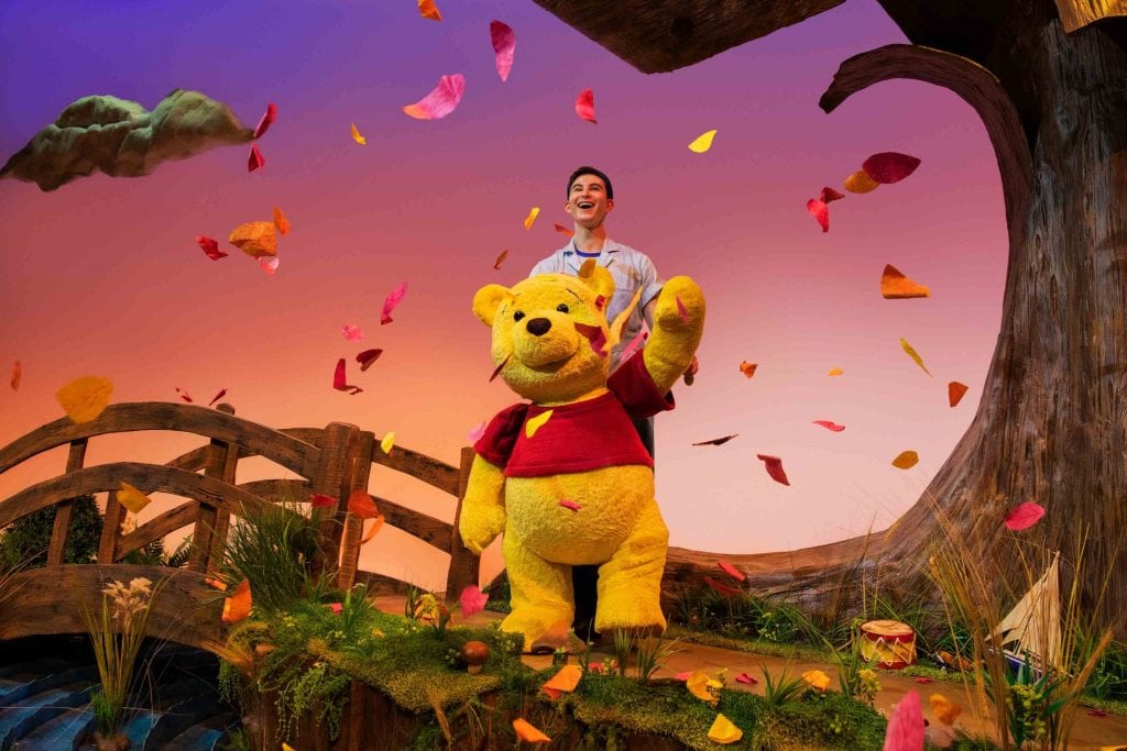 Winnie the Pooh the musical from the broadway show