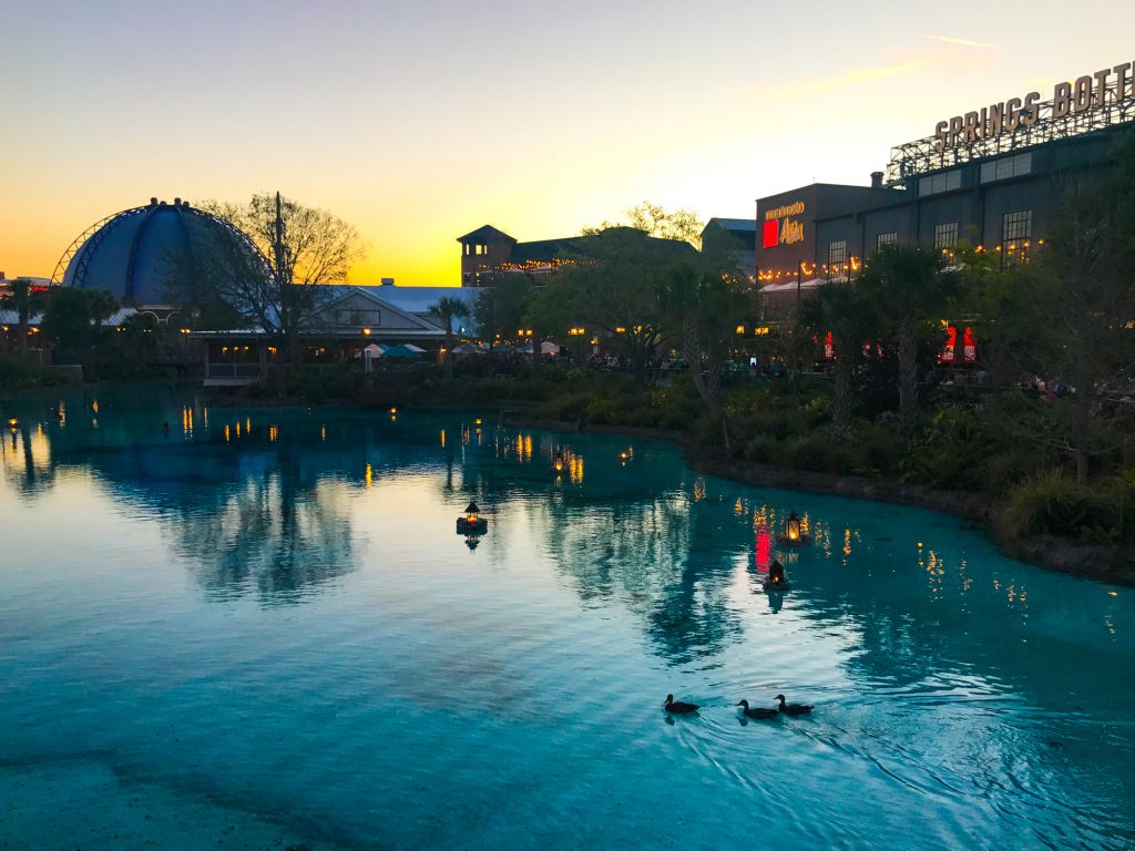 A View of Disney Springs at Walt Disney World Resort